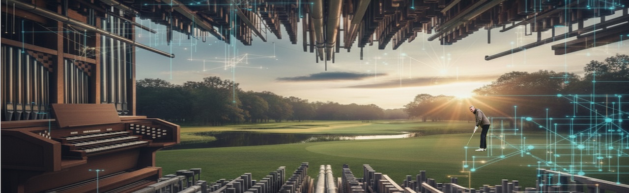 Hans Latour — ondernemer, golfer, organist en tech-enthousiasteling